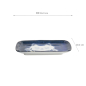 Preview: Blue Sakura Rechteckiger Teller bei Tokyo Design Studio (Bild 6 von 6)