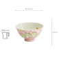 Preview: TDS, Rice Bowl, Kawaii Frog, Ø 11.4x6.2cm 300ml, Item No. 33596