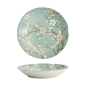 Preview: Teller Fujisakura Gr&uuml;n, Porzellan, &Oslash; 22 cm