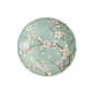 Preview: Teller Fujisakura Grün, Porzellan, Ø 22 cm, Art.-Nr. 33709