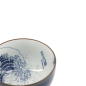 Preview: Tayo-Schale Hokusai Weiß/Blau, Porzellan, 350 ml, Art.-Nr. 33729