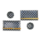 Preview: Sushi-Set Cobalt Blue Mermaid Weiß, 6-tlg., Porzellan, Art.-Nr. 33755