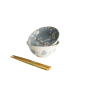 Preview: TDS, Tayo Bowl Giftset with chopsticks, Fujisakura, 2 Pcs, Grey, Ø 15.5x7cm 500ml, Item No. 33782