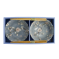 Preview: TDS, Tayo Bowl Giftset with chopsticks, Fujisakura, 2 Pcs, Grey, Ø 15.5x7cm 500ml, Item No. 33782