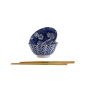 Preview: TDS, Tayo Bowl Giftset with chopsticks, 2 Pcs, Ø 15x7cm 550ml, Item No. 33790