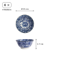 Preview: Tayo Bowl Gift Set Hana Blue White, Porcelain, 500 ml, Item No. 33811