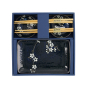 Preview: Sushi Set Cobalt Blue Sakura, 6pcs, Porcelain, Item No. 33821