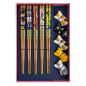 Preview: TDS, Chopstick Set, Lucky Cats incl. chopstick rests, 5 pair, Item No. 33836