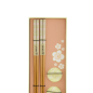 Preview: TDS, Chopstick Set, White Blossom incl. chopstick rests, 2 pair, Item No. 33920