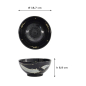 Preview: Ramen Bowl Kawaii Black Whale, Porcelain, 1.25 L, Item No. 33948
