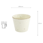 Preview: TDS, Soba-Cup, Shirogesho, Ø 8.6 x 6.9 cm 210 ml, Item No. 33956