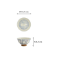Preview: Rice Bowl Kawaii Bird Grey, Porcelain, 300 ml, Item No. 34034
