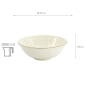 Preview: TDS, Ramen Bowl, Shirogesho, Ø 21x7.8 cm, 1000ml, Item No. 34063