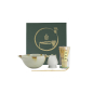 Preview: 11x8cm Matcha Schale Geschenkset 4Stk bei Tokyo Design Studio (Bild 1 von 4)