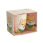 Preview: TDS, Kawaii Tasse in Geschenkbox, Shiba, Rosa, 340ml, Ø 8,5x10,2cm , Item No. 34120