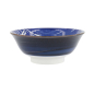 Preview: TDS, Ramen Schale, Hokusai Fuji, Weiß/Blau, Ø 21x8,5cm - Art Nr. 34161