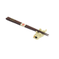 Preview: TDS, Chopsticks including Rest, Giftset, Cat, Brown - Item No. 34176
