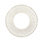 Preview: TDS, Plate, Kosai White, Ø 16.5 x 2.2 cm, Item No. 34229