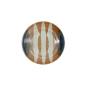 Preview: TDS, Deep Suisho Plate, Aka-cha, Ø 23 x 5cm, Brown, Item No. 34251
