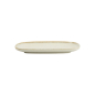 Preview: Ovaler Teller Umizuna Beige, Porzellan, 24 × 16 × 2 cm, Art.-Nr. 34288