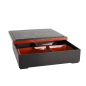 Preview: TDS, Bentobox, ABS Lacquerware, 25,5 cm x 25,5 cm, Art.-Nr. 4193