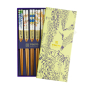 Preview: Floral Patterns 5 Pair Chopstick Set at Tokyo Design Studio