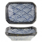 Preview: TDS, Sushi Set, Aisai Seigaiha, 3tlg, Art.-Nr. 501843