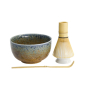 Preview: TDS, Matcha Schale Geschenkset, Reef Blue, 4-tlg., 12,7x7cm, Art.-Nr. 617409