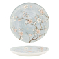Preview: Plate Fujisakura Grey, Porcelain, &Oslash; 24.7 cm