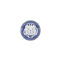 Preview: Sauce Bowl Kawaii Lucky Cat Neko Seikaiha-Neko Blue, Porcelain, Ø 11.5 cm, Item No. 617645