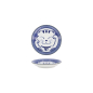 Preview: Sauce Bowl Kawaii Lucky Cat Neko Seikaiha-Neko Blue, Porcelain, &Oslash; 12 cm