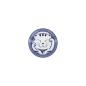 Preview: Sauce Bowl Kawaii Lucky Cat Neko Seikaiha-Neko Blue, Porcelain, Ø 12 cm, Item No. 617652