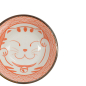 Preview: TDS, Sauce Bowl, Kawaii Lucky Cat Neko, Seikaiha-Neko Red, Ø 11.5 x 4 cm - Item No. 617706