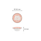 Preview: Sauce Bowl Kawaii Lucky Cat Neko Seikaiha-Neko Red, Porcelain, Ø 11.5 cm, Item No. 617706