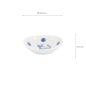Preview: TDS, Saucenschale, Kawaii Hananeko Cat, Blau, Ø 9,8 cm x 2,5 cm, Art.-Nr. 618000
