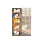 Preview: Chopstick Rest Set Kawaii Sleeping Cat Multicoloured, 5 pcs, Porcelain, Item No. 618079