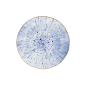 Preview: TDS, Teller, Mino Blue Hanabi, Blau/Weiß, Ø 16x2,5cm, Art.-Nr. 618673