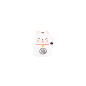 Preview: TDS, Glückskatze / Lucky Cat, Dekoration, Weiß, 5.2 cm - Art Nr. 6196
