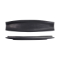 Preview: Oval Serving Plate Mino Craft Black, Stoneware, 50 &times; 12.5 &times; 2 cm