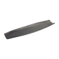 Preview: Oval Serving Plate Mino Craft Black, Stoneware, 50 × 12.5 × 2 cm, Item No. 7467