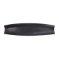 Preview: Oval Serving Plate Mino Craft Black, Stoneware, 50 × 12.5 × 2 cm, Item No. 7467