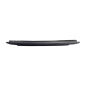 Preview: Oval Serving Plate Mino Craft Black, Stoneware, 50 × 12.5 × 2 cm, Item No. 7467