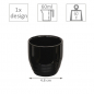 Preview: Black Series Sake Cups at Tokyo Design Studio (picture 2 of 2)