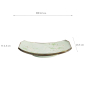 Preview: TDS, Teller, Green Cosmos, 22x15x2.5cm, Art.-Nr. 7805