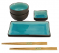 Preview: Glassy Turquoise Sushi Set bei Tokyo Design Studio (Bild 5 von 7)