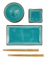 Preview: Glassy Turquoise Sushi Set bei Tokyo Design Studio (Bild 6 von 7)