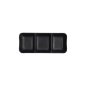 Preview: Sauce Bowl Black, Melamine, 19.6 × 8.4 × 2.7 cm, Item No. 8552