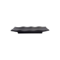Preview: Serving Platter Zen Black, Melamine, 22.5 × 15 × 2.3 cm, Item No. 8554