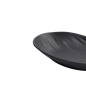 Preview: Sushi-Platte Zen Schwarz, Melamin, 23 × 14,5 × 3,5 cm, Art.-Nr. 8559