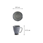 Preview: Tasse Sakura Blau, Steinzeug, 400 ml, Art.-Nr. 8871